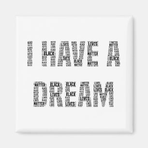 Ich habe einen Traum, schwarze Lebensfragen. Magnet