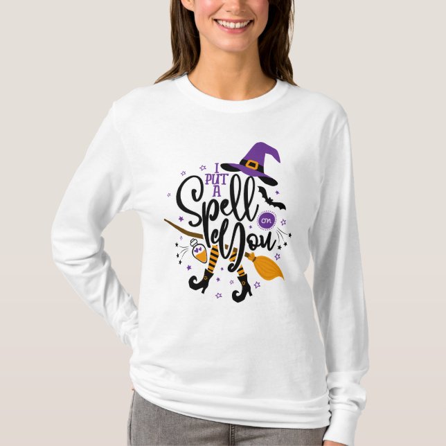 Ich habe einen Zauber auf dich gelegt T-Shirt (Vorderseite)
