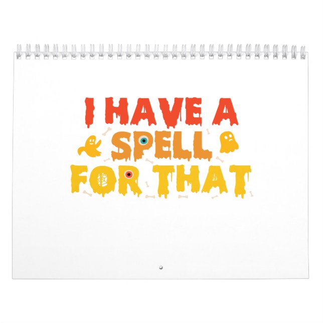 Ich habe einen Zauber für dieses lustige Hexengesc Kalender (Titelbild)