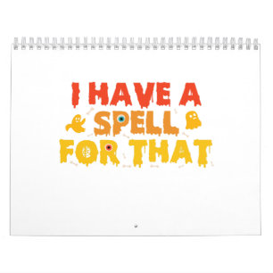 Ich habe einen Zauber für dieses lustige Hexengesc Kalender