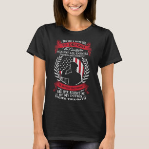 Ich habe einmal einen feierlichen Eid genommen, um T-Shirt