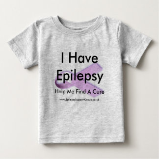 Ich habe Epilepsie dabei, eine Heilung zu finden Baby T-shirt