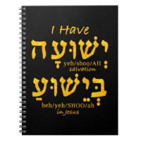 Ich habe Errettung in Yeshua auf Hebräisch