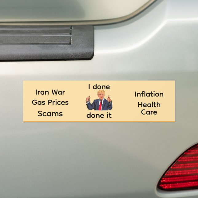 Ich Habe Es Fertig Aufkleber Autoaufkleber (Auf Auto)