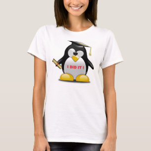 "ICH HABE ES GEMACHT" ABSCHLUSS PENGUIN T-Shirt