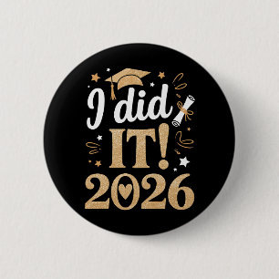 Ich habe es geschafft Abschlussjahrgang 2026 Absch Button