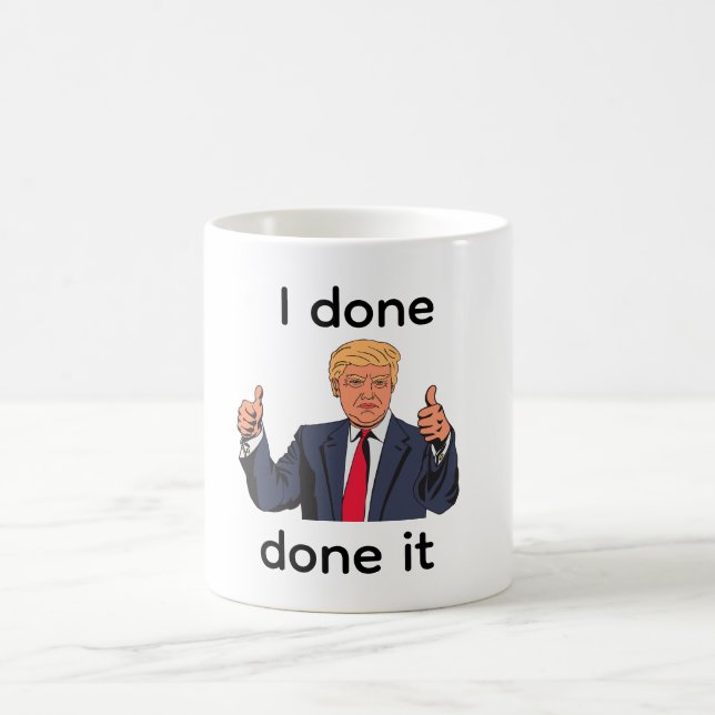 Ich Habe Es Getan Kaffee-Tasse Kaffeetasse (Mittel)