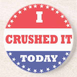 Ich habe es heute zerschlagen getränkeuntersetzer