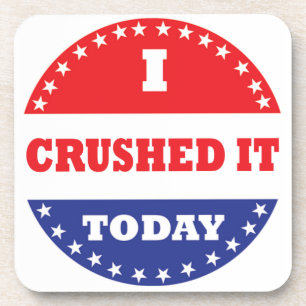 Ich habe es heute zerschlagen getränkeuntersetzer