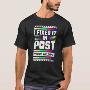 Ich habe es in Post behoben Sie sind Willkommensvi T-Shirt