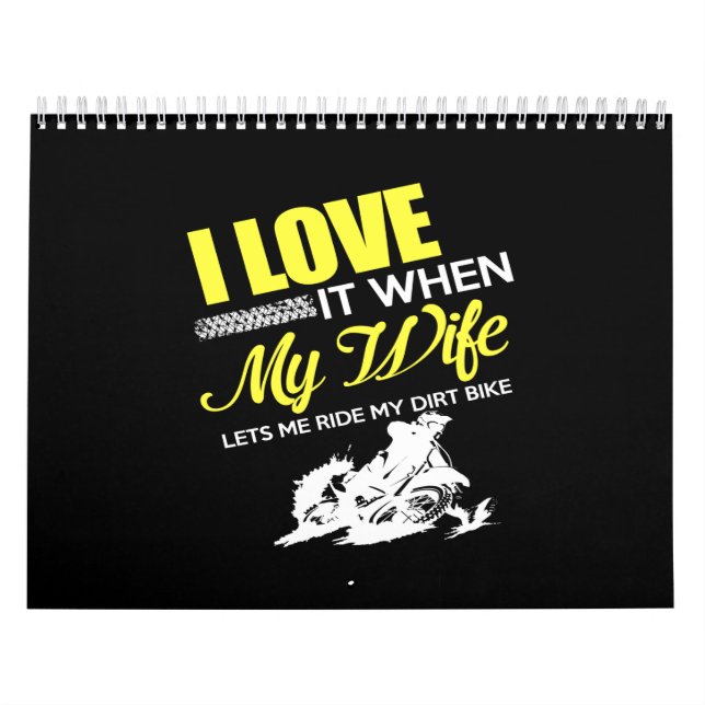 Ich habe es Liebe, wenn meine Ehefrau mir lasse, m Kalender (Titelbild)