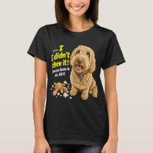 Ich habe es nicht gekaut Lustiger Hundetasse