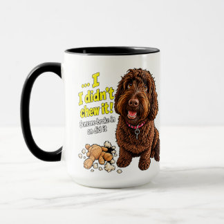 Ich habe es nicht gekaut Lustiger Hundetasse Tasse