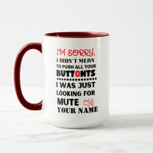 Ich habe es nicht Gemein, Ihre Tasten zu Sarazenen Tasse