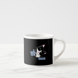 Ich habe es nicht getan Cat Espressotasse