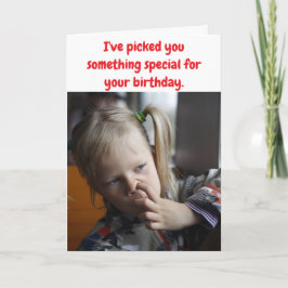 Ich habe etwas Besonderes für dich ausgesucht. Karte