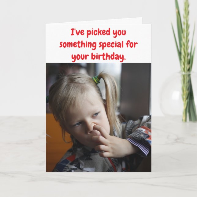 Ich habe etwas Besonderes für dich ausgesucht. Karte (Vorderseite)