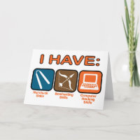 Ich habe Fähigkeiten, die Napoleon Dynamite hat