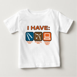 Ich habe Fähigkeiten Napoleon Dynamite Baby T-shirt