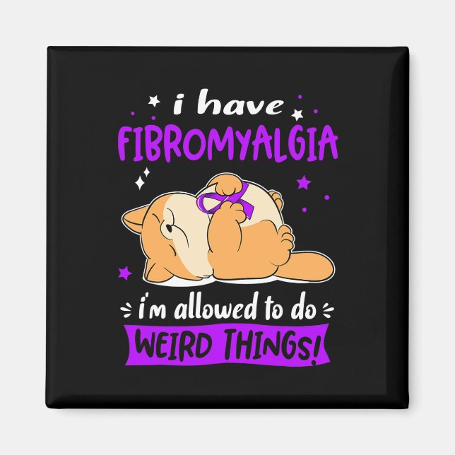 Ich habe Fibromyalgie, die mir erlaubt wird, selts Magnet (Vorne)