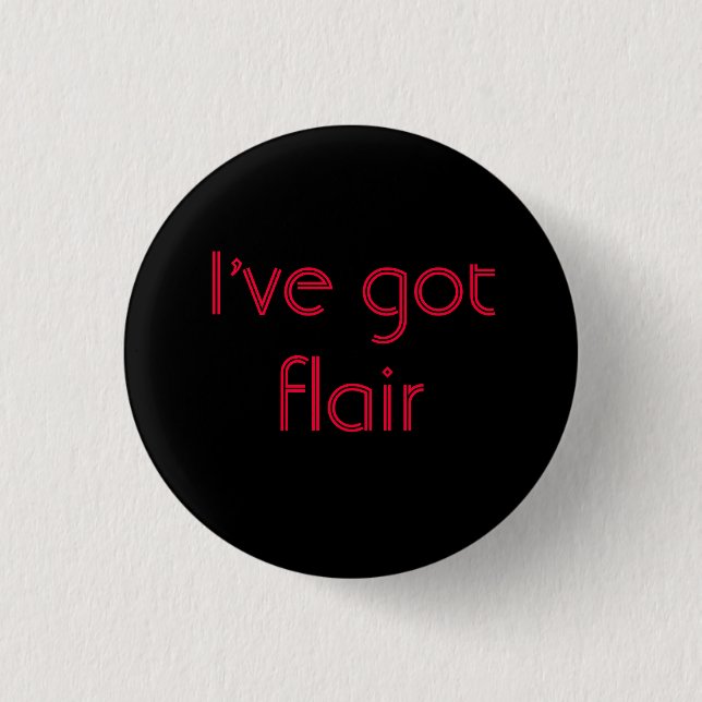 Ich habe Flair Button (Vorderseite)