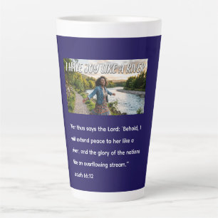 Ich habe Freude wie ein Fluss Milchtasse