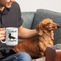 Ich habe Freunde an niedrigen Orten Dachshund Hund