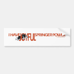 Ich habe frohen Springer-Power Autoaufkleber