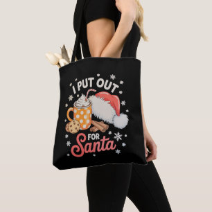 Ich habe für den Weihnachtsmann Kekse Heiße Schoko