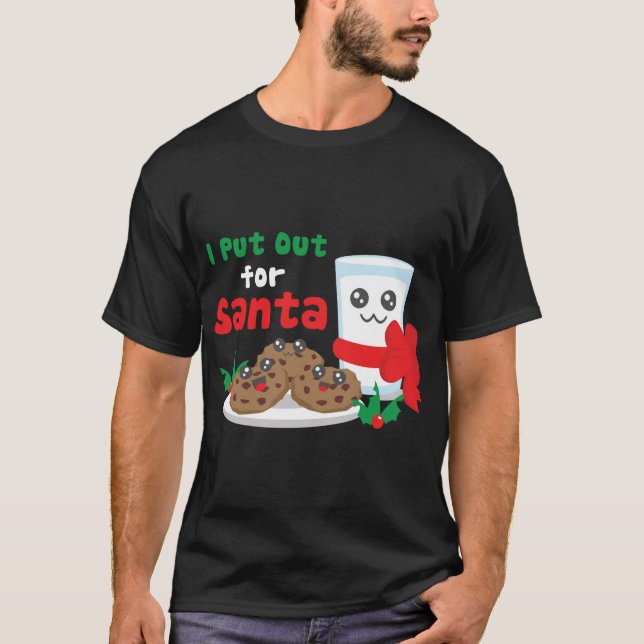 Ich habe für den Weihnachtsmann Kochmilch Ugly Chr T-Shirt (Vorderseite)