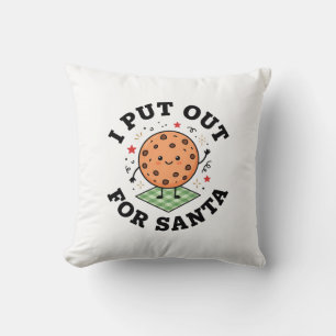 Ich habe für den Weihnachtsmann Weihnachtsplätzche Kissen