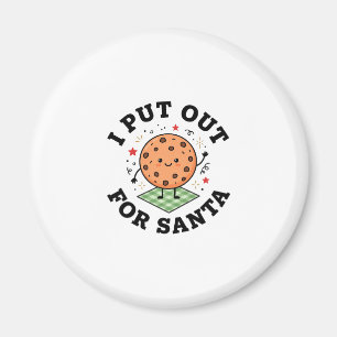 Ich habe für den Weihnachtsmann Weihnachtsplätzche Magnet