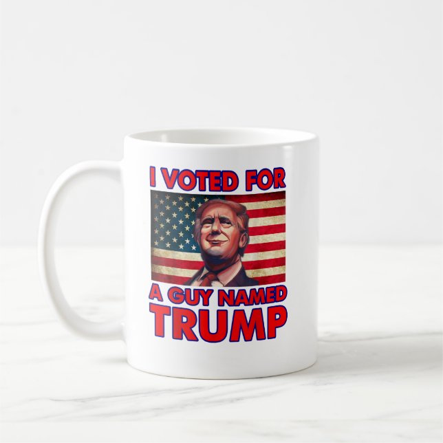 Ich habe für einen Typ mit Namen Trump Donald Trum Kaffeetasse (Links)