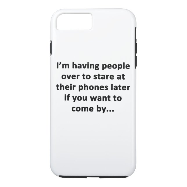 Ich habe Gäste zu Besuch Case-Mate iPhone Hülle (Rückseite)