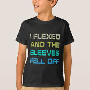 Ich habe geflochten und die Ärmel sind von Gym Spa T-Shirt