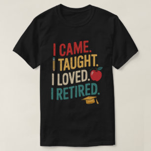 Ich habe gelernt, ich liebe es, ich habe das Shirt