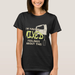 Ich habe gemischte Gefühle über dieses Retro-Backe T-Shirt