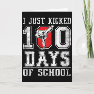 Ich habe gerade 100 Tage Schulkampfsport geschafft Karte