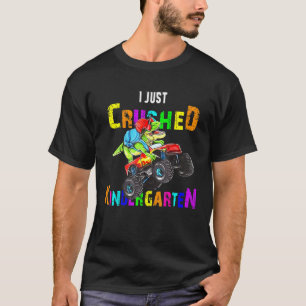 Ich habe gerade abgestürzt Kindergarten Dinosaurie T-Shirt