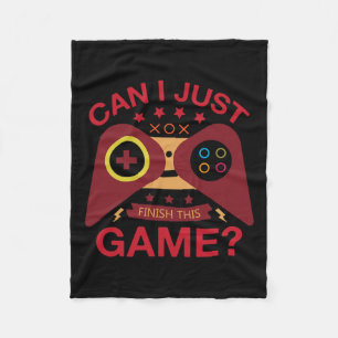 Ich habe gerade das Game Lover Video Controller Ga Fleecedecke