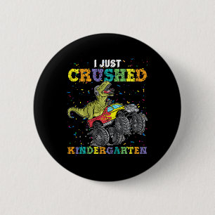 Ich habe gerade den Kindergarten Dinosaurier Trex Button