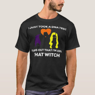 Ich habe gerade einen DNA-Test gemacht, der sich a T-Shirt