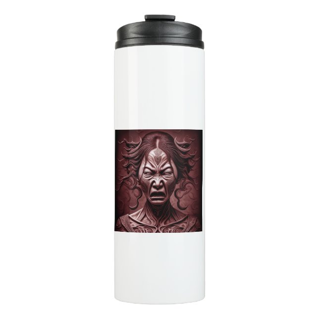 Ich habe gerade einen Nagel zerbrochen Thermosbecher (Vorderseite)