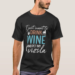 Ich habe gerade Gewollt, Wein zu trinken und meine T-Shirt