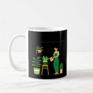 Ich habe gerade meine Pflanze genäht Kaffeetasse