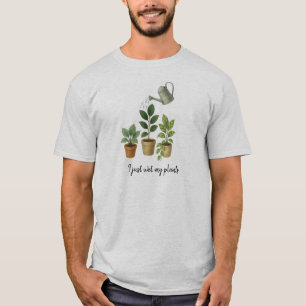 Ich habe gerade meine Pflanze genäht T-Shirt