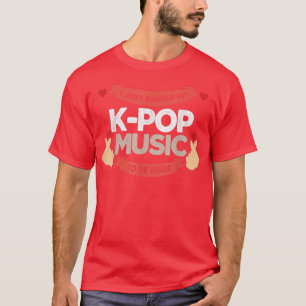 Ich habe gerade meinen k-Pop-Blase-Tee angehalten T-Shirt
