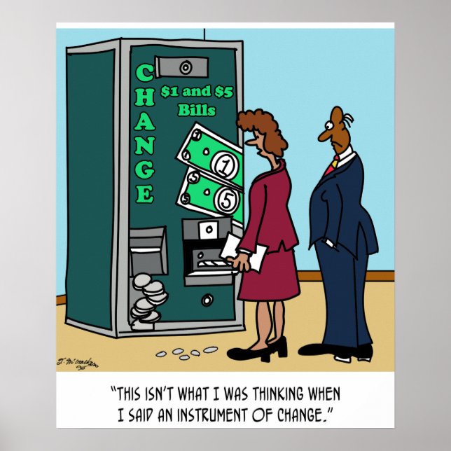 Ich habe gesagt, ich habe ein Instrument des Wande Poster (Vorne)