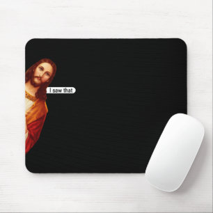Ich habe gesehen, dass Jesus Mouse Pad Mousepad