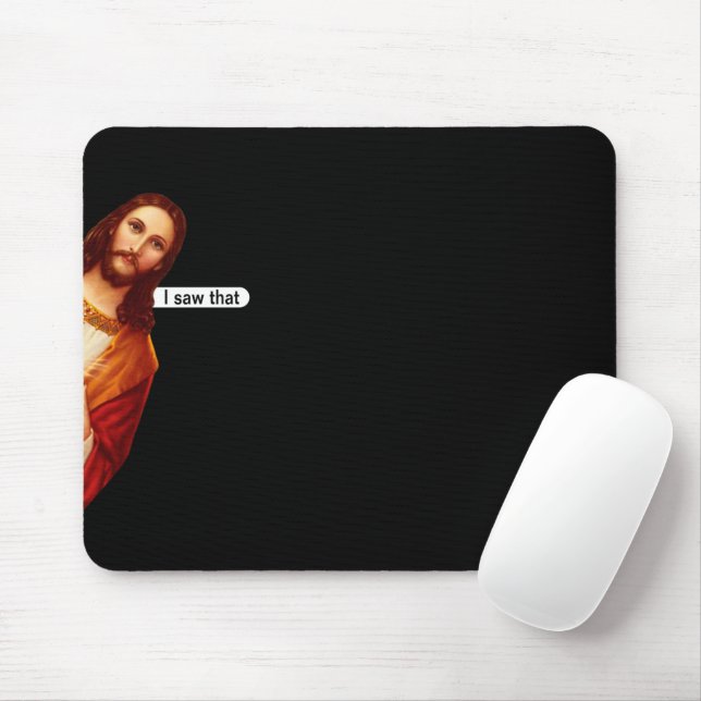 Ich habe gesehen, dass Jesus Mouse Pad Mousepad (Mit Mouse)